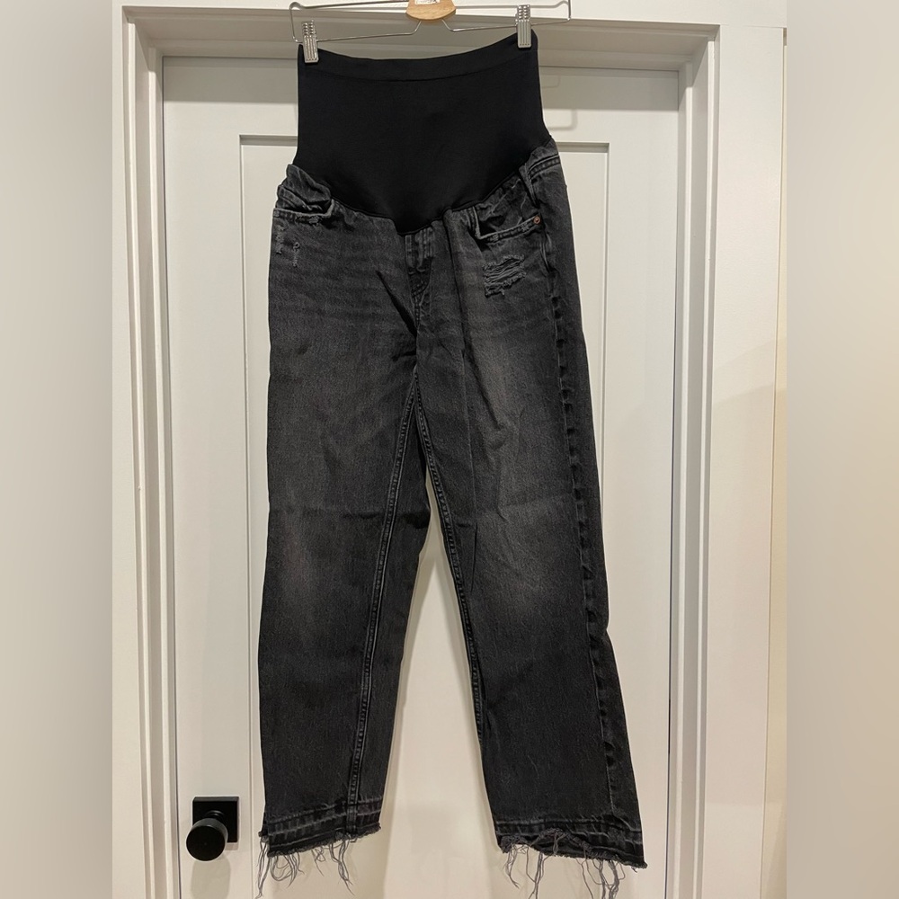 Old Navy Women's Black Maternity Jeans